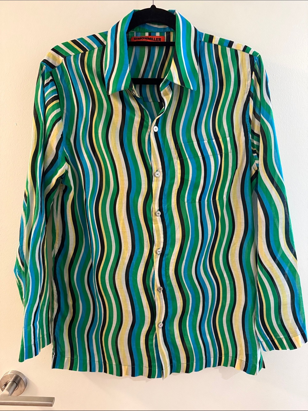 Simon Miller Women’s Libra Top in Candy Swirl Size XS Button-Up Shirt